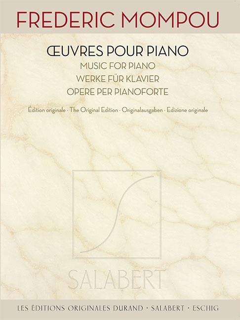 MOMPOU F. - OBRAS PARA PÌANO